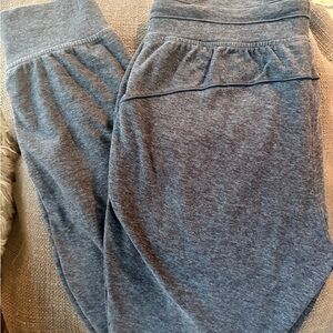 Heather blue joggers